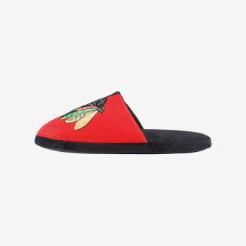 Chicago Blackhawks pánské pantofle Logo Staycation Slipper