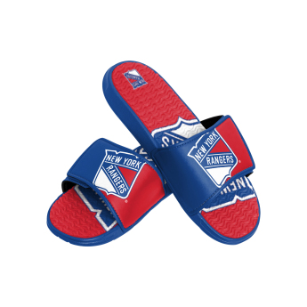 New York Rangers pánské pantofle Colorblock Slipper