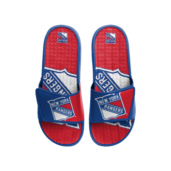 New York Rangers pánské pantofle Colorblock Slipper