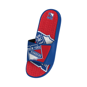 New York Rangers pánské pantofle Colorblock Slipper