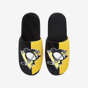 Pittsburgh Penguins pánské pantofle Logo Staycation Slipper