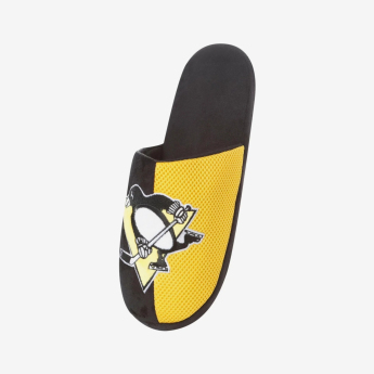 Pittsburgh Penguins pánské pantofle Logo Staycation Slipper