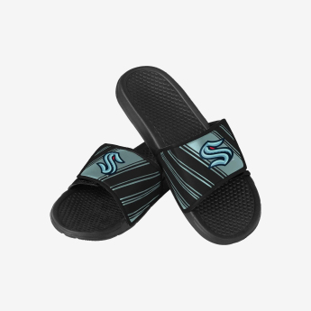 Seattle Kraken pánské pantofle Legacy Velcro Sport Slide Slipper