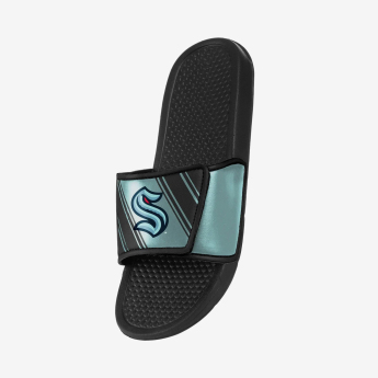 Seattle Kraken pánské pantofle Legacy Velcro Sport Slide Slipper