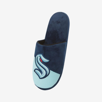 Seattle Kraken pánské pantofle Logo Staycation Slipper