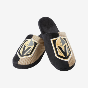 Vegas Golden Knights pánské pantofle Logo Staycation Slipper