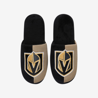 Vegas Golden Knights pánské pantofle Logo Staycation Slipper
