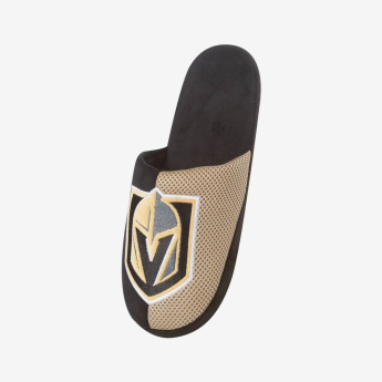 Vegas Golden Knights pánské pantofle Logo Staycation Slipper