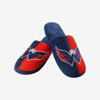 Washington Capitals pánské pantofle Logo Staycation Slipper