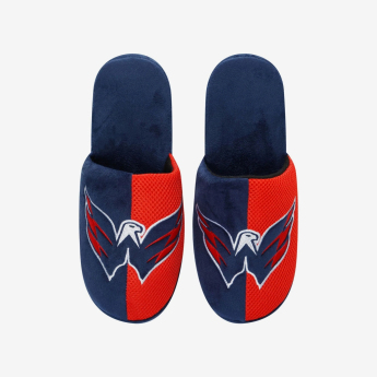Washington Capitals pánské pantofle Logo Staycation Slipper
