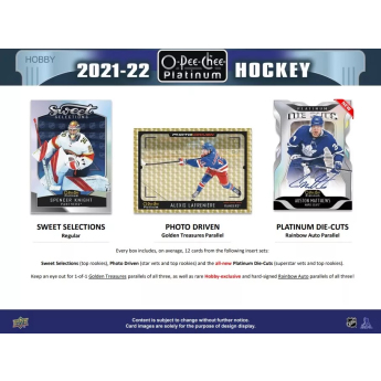 NHL boxy hokejové karty NHL 2021-22 Upper Deck O-Pee-Chee Platinum Hobby Box