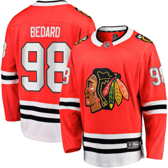 Chicago Blackhawks dětský hokejový dres Connor Bedard #98 Breakaway Home Jersey Draft 2023