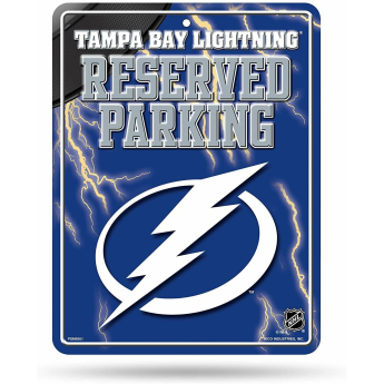 Tampa Bay Lightning cedule na zeď Auto Reserved Parking
