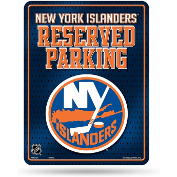 New York Islanders cedule na zeď Auto Reserved Parking