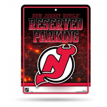 New Jersey Devils cedule na zeď Auto Reserved Parking