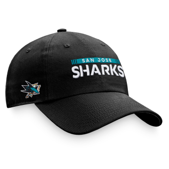 San Jose Sharks čepice baseballová kšiltovka Unstr Adj Black