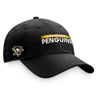 Pittsburgh Penguins čepice baseballová kšiltovka Unstr Adj Black