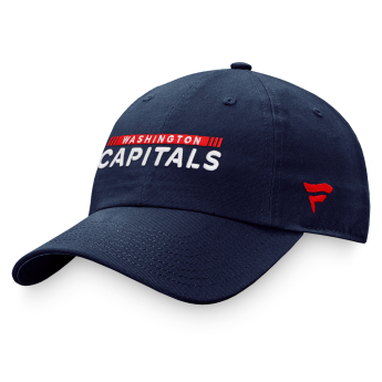 Washington Capitals čepice baseballová kšiltovka Unstr Adj Athletic Navy