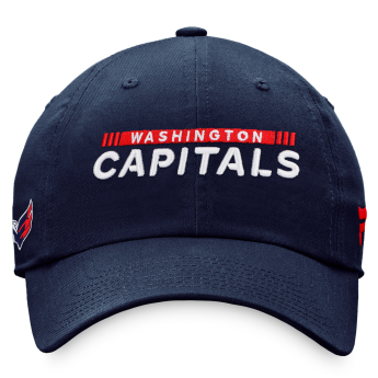 Washington Capitals čepice baseballová kšiltovka Unstr Adj Athletic Navy