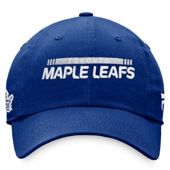 Toronto Maple Leafs čepice baseballová kšiltovka Unstr Adj Blue Cobalt