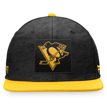 Pittsburgh Penguins čepice flat kšiltovka Black-Yellow Gold