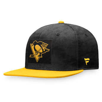 Pittsburgh Penguins čepice flat kšiltovka Black-Yellow Gold