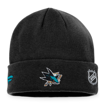 San Jose Sharks zimní čepice Cuffed Knit Black