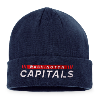 Washington Capitals zimní čepice Cuffed Knit Athletic Navy