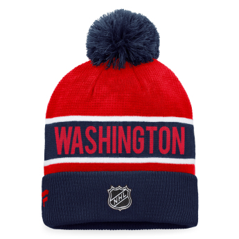 Washington Capitals zimní čepice Navy-Athletic Red