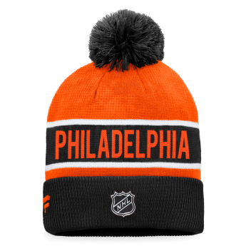 Philadelphia Flyers zimní čepice Black-Dark Orange