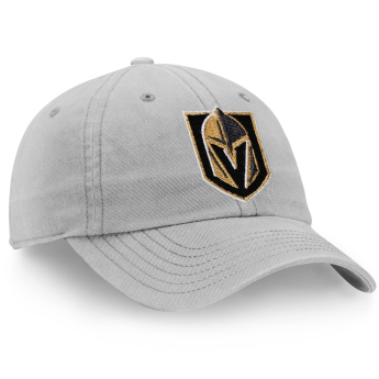 Vegas Golden Knights čepice baseballová kšiltovka NHL Core Grey Curved Unstructured Strapback Cap