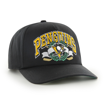 Pittsburgh Penguins čepice baseballová kšiltovka Laurel ’47 CAPTAIN DTR black