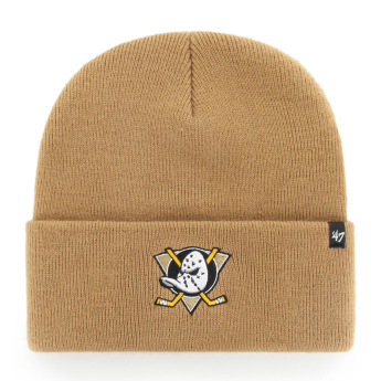 Anaheim Ducks zimní čepice Haymaker ´47 Cuff Knit brown