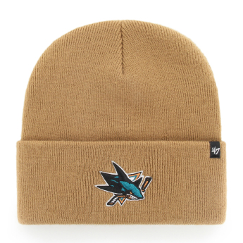 San Jose Sharks zimní čepice Haymaker ´47 Cuff Knit brown
