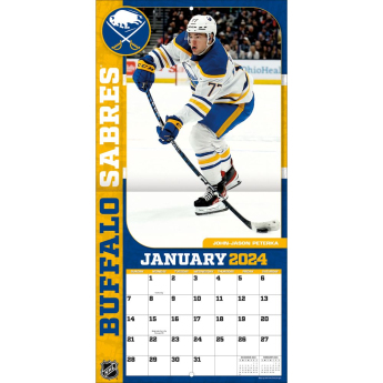 Buffalo Sabres kalendář 2024 Wall Calendar