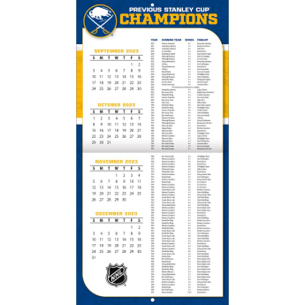 Buffalo Sabres kalendář 2024 Wall Calendar
