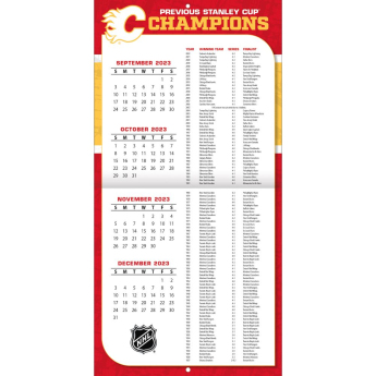 Calgary Flames kalendář 2024 Wall Calendar