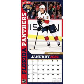 Florida Panthers kalendář 2024 Wall Calendar