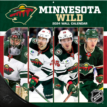 Minnesota Wild kalendář 2024 Wall Calendar