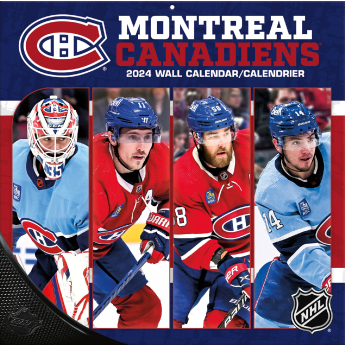 Montreal Canadiens kalendář 2024 Wall Calendar