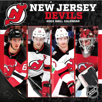 New Jersey Devils kalendář 2024 Wall Calendar