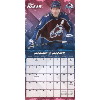 NHL produkty kalendář Superstars 2024 Wall Calendar