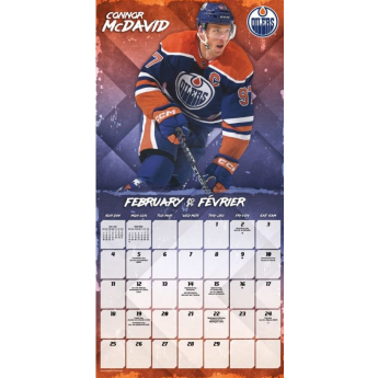 NHL produkty kalendář Superstars 2024 Wall Calendar
