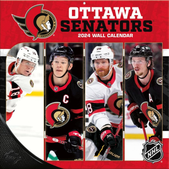 Ottawa Senators kalendář 2024 Wall Calendar