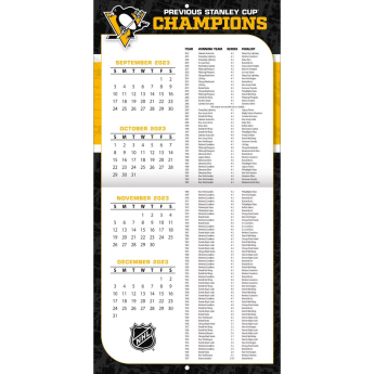 Pittsburgh Penguins kalendář 2024 Wall Calendar