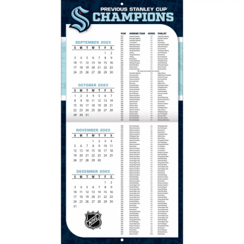 Seattle Kraken kalendář 2024 Wall Calendar