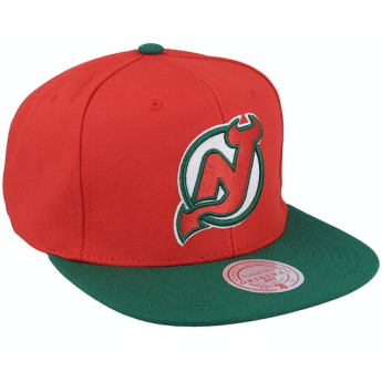 New Jersey Devils čepice flat kšiltovka NHL Team 2 Tone 2.0 Pro Snapback