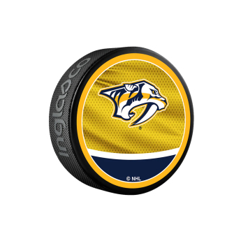 Nashville Predators puk Reverse Retro Jersey 2022 Souvenir Collector Hockey Puck