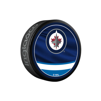 Winnipeg Jets puk Reverse Retro Jersey 2022 Souvenir Collector Hockey Puck