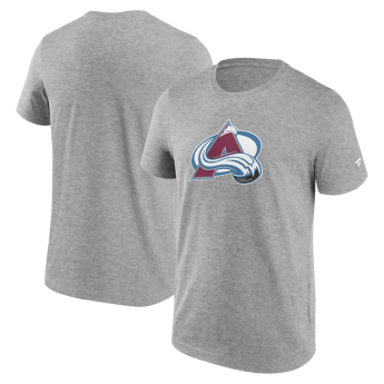 Colorado Avalanche pánské tričko Primary Logo Graphic T-Shirt Sport Gray Heather